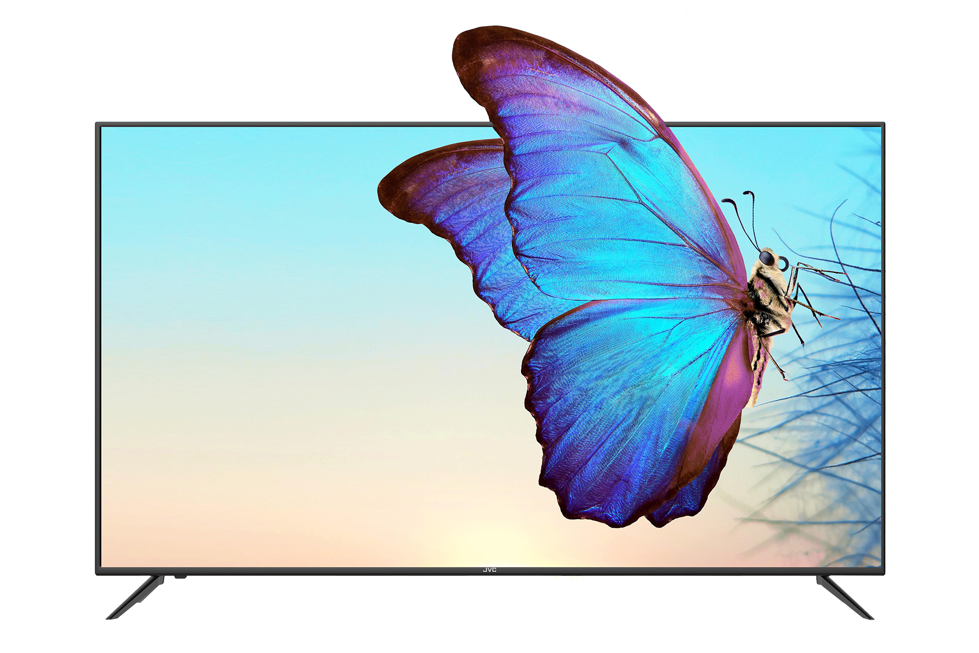 butterfly coming out of jvc tv